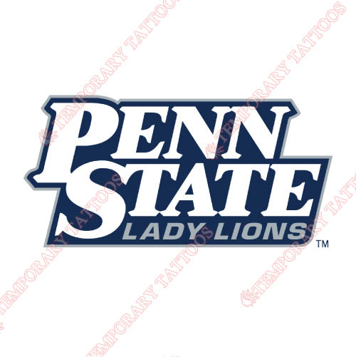 Penn State Nittany Lions Customize Temporary Tattoos Stickers NO.5871
